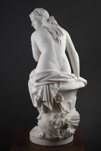 Suzanne surprise -  Giovanni Battista LOMBARDI (1822-1880) - Galerie Tourbillon