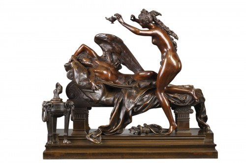 Cupidon et Psyché - Albert-Ernest CARRIER-BELLEUSE (1824-1887)