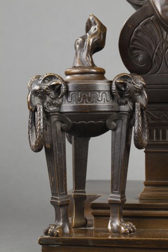 Cupidon et Psyché - Albert-Ernest CARRIER-BELLEUSE (1824-1887) - Galerie Tourbillon