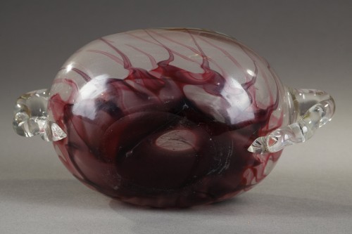 Coupe "Marqueterie aux Crocus" - Emile GALLE (1846-1904) - Art nouveau