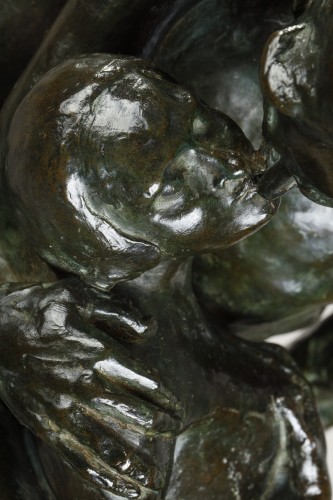 Art Déco - The Kiss - Alfred PINA (1887-1966)