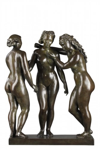 Les Trois Grâces - Alfred JANNIOT (1889-1969)