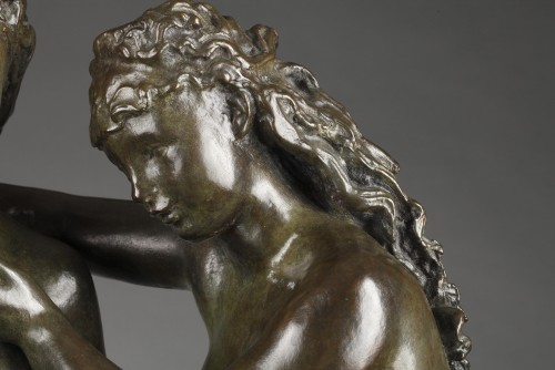 Les Trois Grâces - Alfred JANNIOT (1889-1969) - Sculpture Style Art Déco