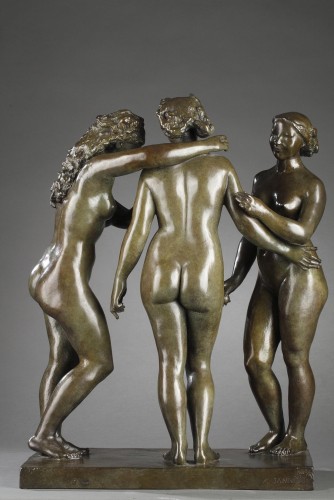 Les Trois Grâces - Alfred JANNIOT (1889-1969) - Galerie Tourbillon