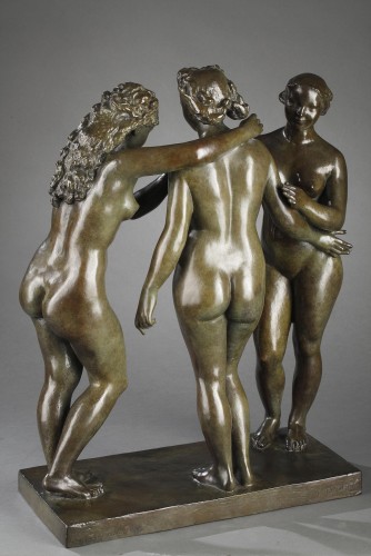 Antiquités - Les Trois Grâces - Alfred JANNIOT (1889-1969)