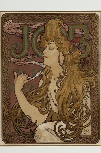 Job - Alphonse MUCHA (1860-1939) - Gravures et livres anciens Style Art nouveau