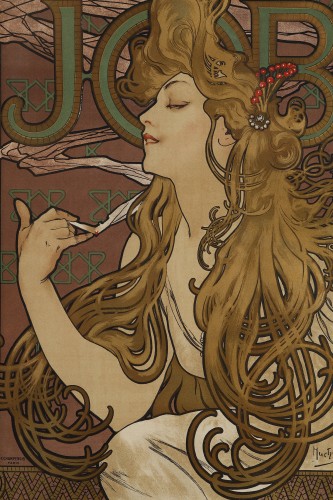 Gravures et livres anciens  - Job - Alphonse MUCHA (1860-1939)