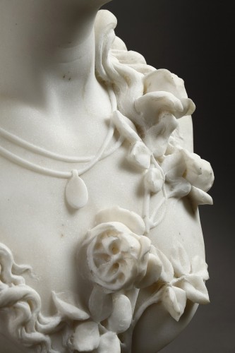 Napoléon III - Femme aux roses - Albert-Ernest CARRIER-BELLEUSE (1824-1887)