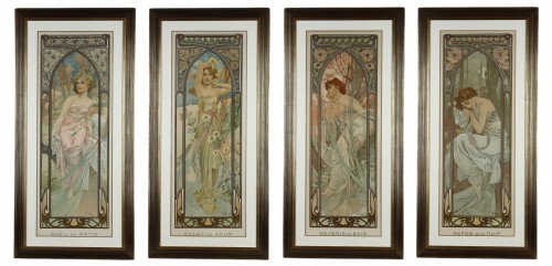 The Times of the Day - Alphonse MUCHA (1860-1939)