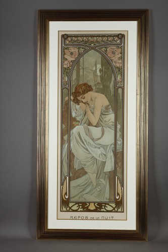 20th century - The Times of the Day - Alphonse MUCHA (1860-1939)