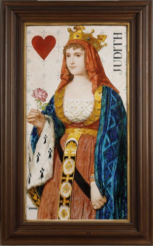 Antiquités - Judith - Théodore DECK (1823-1891) and Albert ANKER (1831-1910)