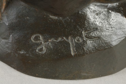 Art Déco - Ours des Pyrénées assis - Georges GUYOT (1885-1972)