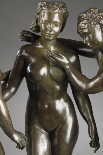 Les Trois Grâces - Alfred JANNIOT (1889-1969) - Galerie Tourbillon