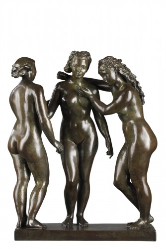 Les Trois Grâces - Alfred JANNIOT (1889-1969)
