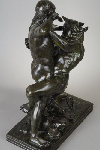 Theseus slaying the Minotaur - Antoine-Louis BARYE (1796-1875) - Napoléon III