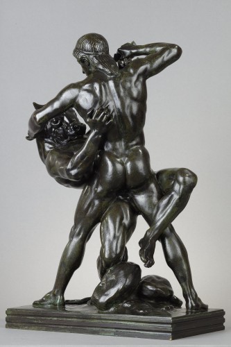 Antiquités - Theseus slaying the Minotaur - Antoine-Louis BARYE (1796-1875)