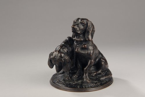 Ravageot et Ravageode - Emmanuel FREMIET (1824-1910) - Sculpture Style 