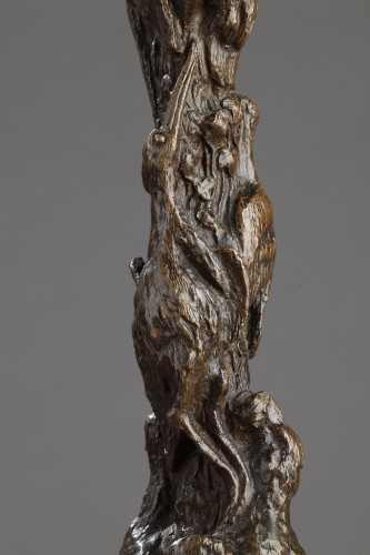 Paire de candélabres aux singes - Christophe FRATIN (1801-1864) - Galerie Tourbillon