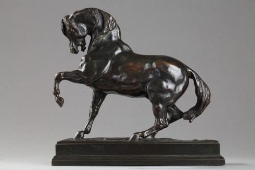 XIXe siècle - Cheval Turc - Antoine-Louis BARYE (1796-1875)