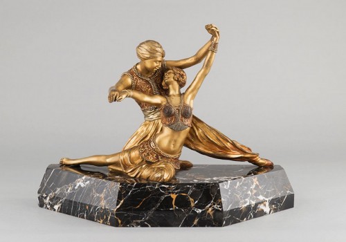 Art Déco - Danseurs Orientaux - Claire-Jeanne-Roberte COLINET (1880-1950)