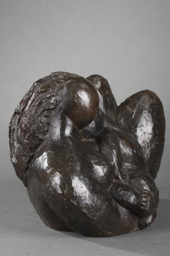 Sculpture  - Child sleeping - Baltasar LOBO (1910-1993)