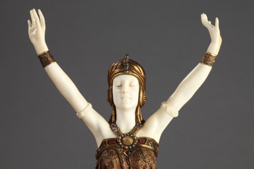 The Great Priestess - Demetre Chiparus (1886-1947) - Sculpture Style Art Déco