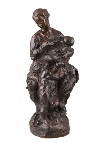 Motherhood - Aimé-Jules DALOU (1838-1902)