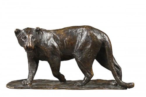 Panther walking - Roger GODCHAUX (1878-1958)