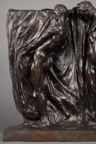 Antiquités - Pair of bas-reliefs - Alfred Pina (1887-1966)
