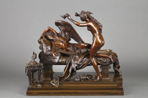 Antiquités - Amour et Psyché - Albert-Ernest CARRIER-BELLEUSE (1824-1887)