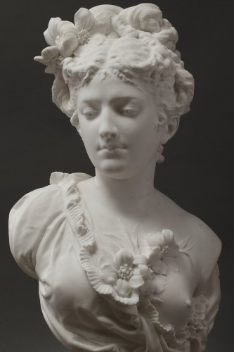 Flore - Albert-Ernest CARRIER-BELLEUSE (1824-1887) - Sculpture Style Napoléon III