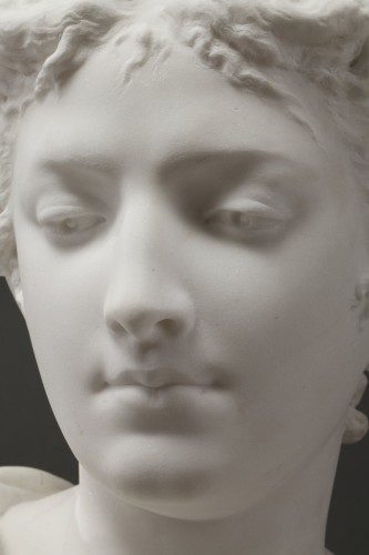 Sculpture Sculpture en Marbre - Flore - Albert-Ernest CARRIER-BELLEUSE (1824-1887)