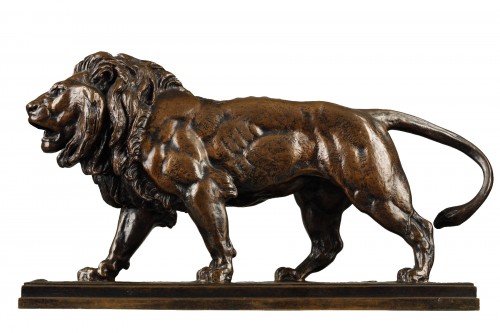 Lion qui marche - Antoine-Louis BARYE (1796-1875)