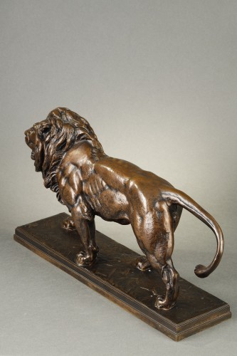 Napoléon III - Lion walking - Antoine-Louis BARYE (1796-1875)