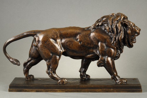 Antiquités - Lion walking - Antoine-Louis BARYE (1796-1875)
