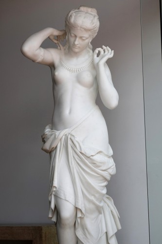 Sculpture  - Egyptian Virgin - Giulio TADOLINI (1849-1918)