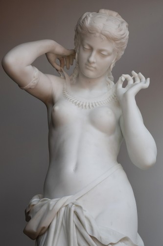 Vierge égyptienne - Giulio TADOLINI (1849-1918) - Galerie Tourbillon