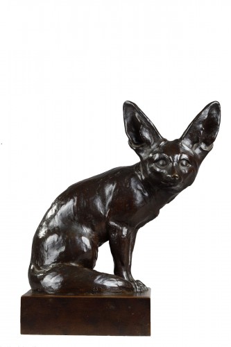 Fennec assis - Edouard-Marcel SANDOZ (1881-1971)
