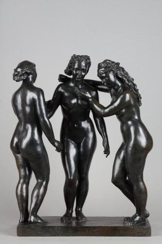 Sculpture  - The Three Graces - Alfred JANNIOT (1889-1969)