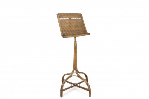 Decorative Objects  - lectern in natural rattan