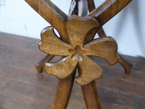 Furniture  - Emile Gallé - Art nouveau marquetry side table