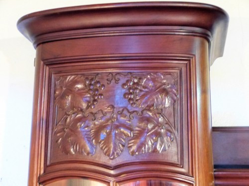 Louis Majorelle - Buffet Art nouveaueau en acajou,décor "La vigne" - Mobilier Style Art nouveau