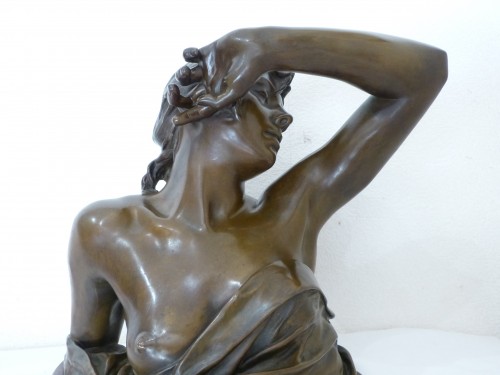 Le Réveil - Georges Saulo (1865-1945)  - Sculpture Style Art nouveau
