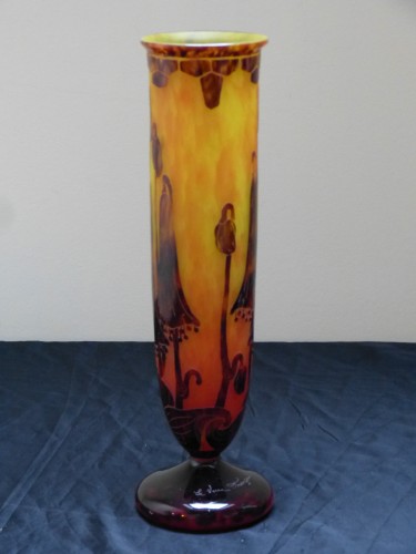 Le Verre Français - Campanula vase 25s Schneider Charder - 