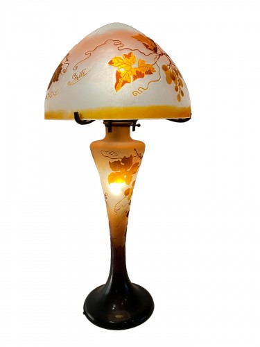 Émile Gallé - mushroom lamp