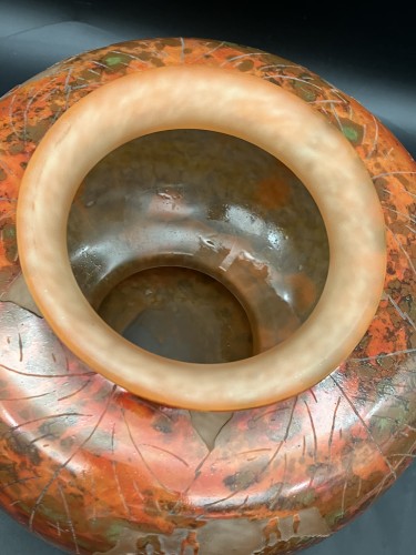 Charder Le Verre Français Grand vase art déco - Galerie Vaudemont