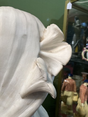 Art nouveau - Georges Coudray (1902-1998) - Jeune fille aux nénuphars