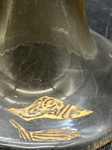 Cristallerie de Gallé - Verre à cabochons, modèle Chrysanthème créé en 1902 - Verrerie, Cristallerie Style Art nouveau