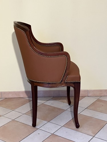 Majorelle Nancy - Fauteuil de bureau en acajou - Galerie Vaudemont