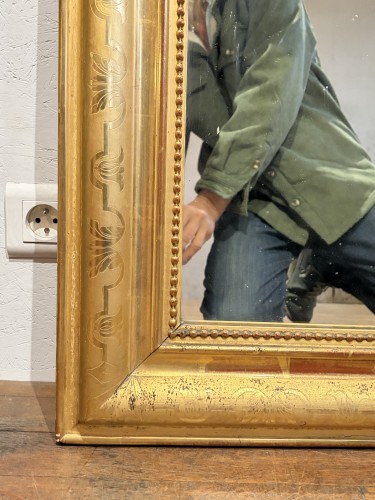 Miroir doré Louis-Philippe - Louis-Philippe